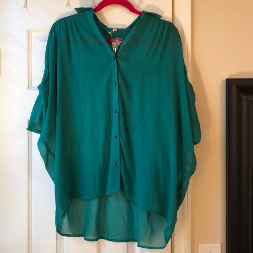 Ya Los Angeles sheer blouse